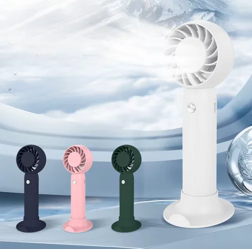 In stock Electric Fan Portable Air Conditioner Mini Cooler Rechargeable Neck Fans for Home Handheld Usb Conditioning Blades fan