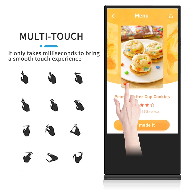 VDINK Werbung Advertising Signs Oem Led Poster Display Digital Advertising Screen Outdoor Kiosk Oled Touch Screen