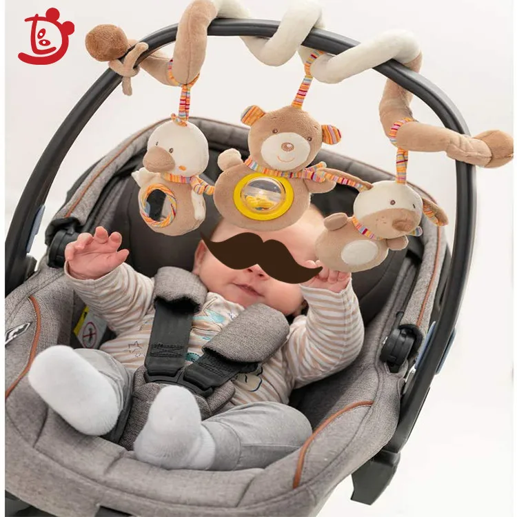 Oem мягкие модные милые Мультяшные подвесные игрушки для детской кроватки плюшевый медведь