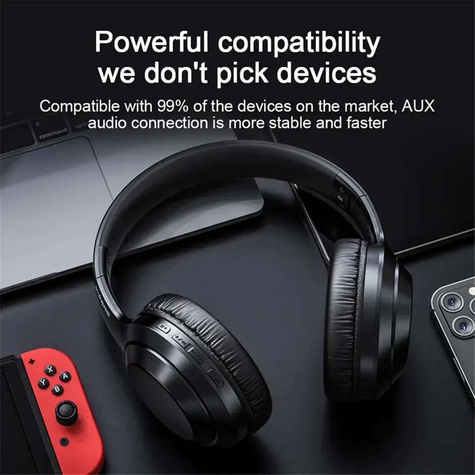 Lenovo TH10 BT 5.0 Headset Wireless HIFI Headphone Music Gaming Running Sports Headphones with Mic for Smartphone Computer