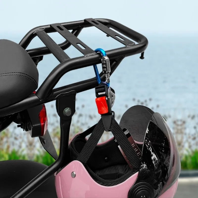 Newly Designed Aluminum Alloy with Combination Lock Pet Leash Dog Buckle Prevents Dog Loss Safety Locking Buckle