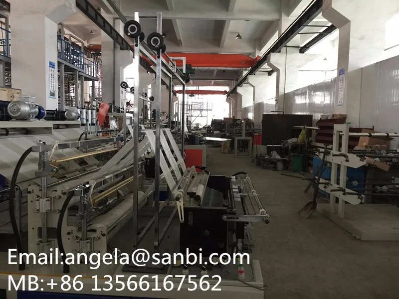 Automatic Biodegradable Plastic Poly Bag making  Machine