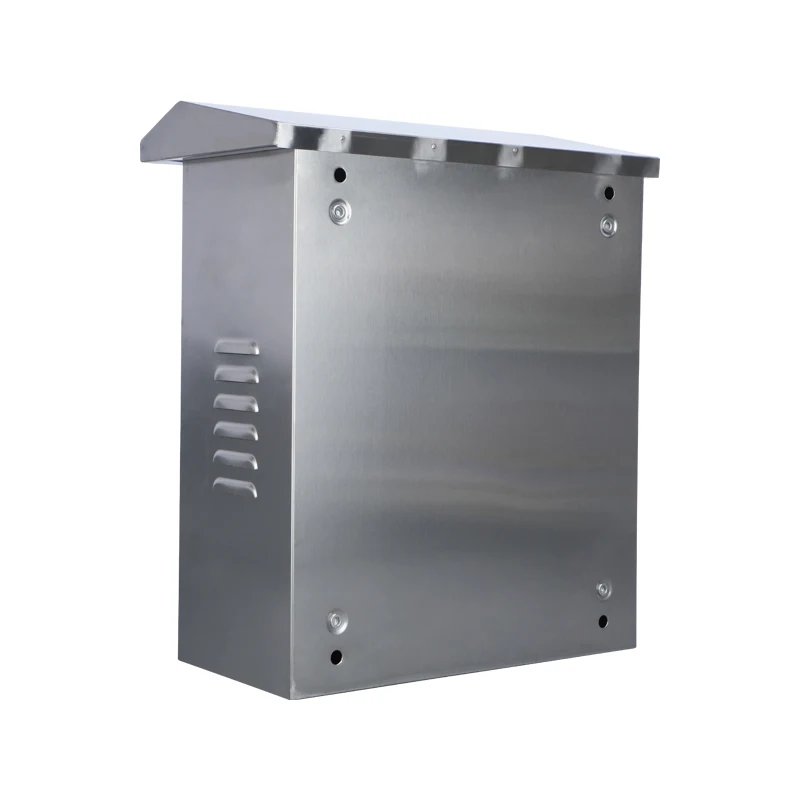 Waterproof Pole Mount Enclosure Sheet Metal Enclosure Box Electrical Control Box