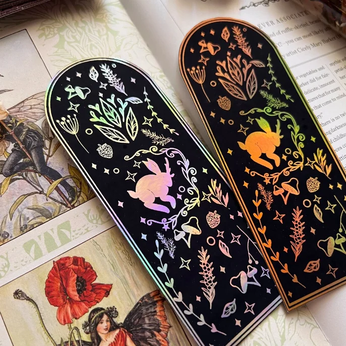 Recycled Custom Souvenir Christmas Gift Horoscope Celestial Fancy Paper Bookmark