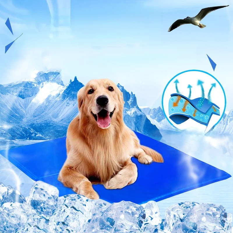 Summer Bestseller Ice Mat Pet Cool Pressure Activated Gel Keep Your Dogs Cool Bed Pad Dog Cooling Mat