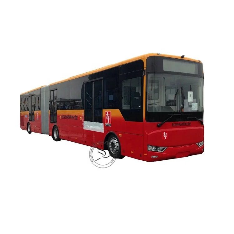 
New 18 meter long 39 seater ng articulated city bus design 