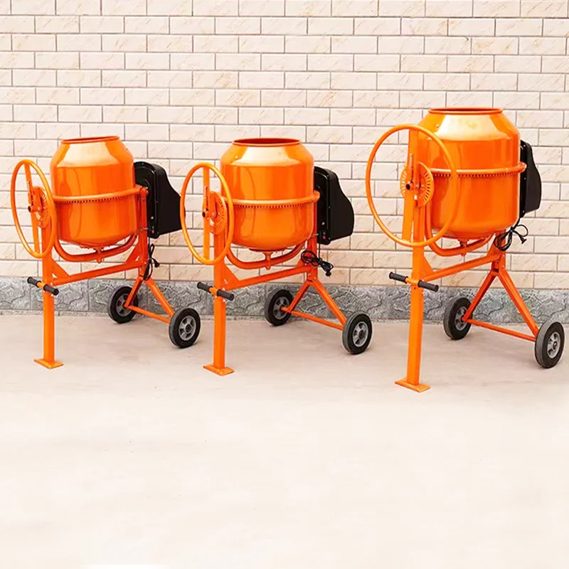 240l machinery prices mobile portable small mini betonniere electric cement concrete mixers