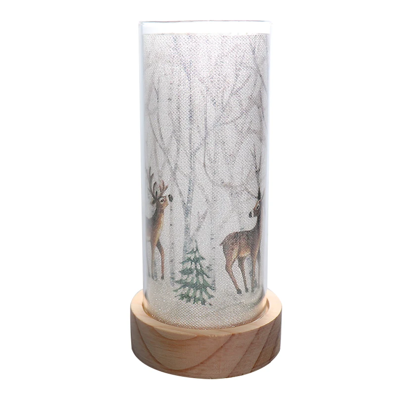 Wholesale Glass Bottle With Light Led Luminous Fairy Christmas Lights Bottle For Home Decor