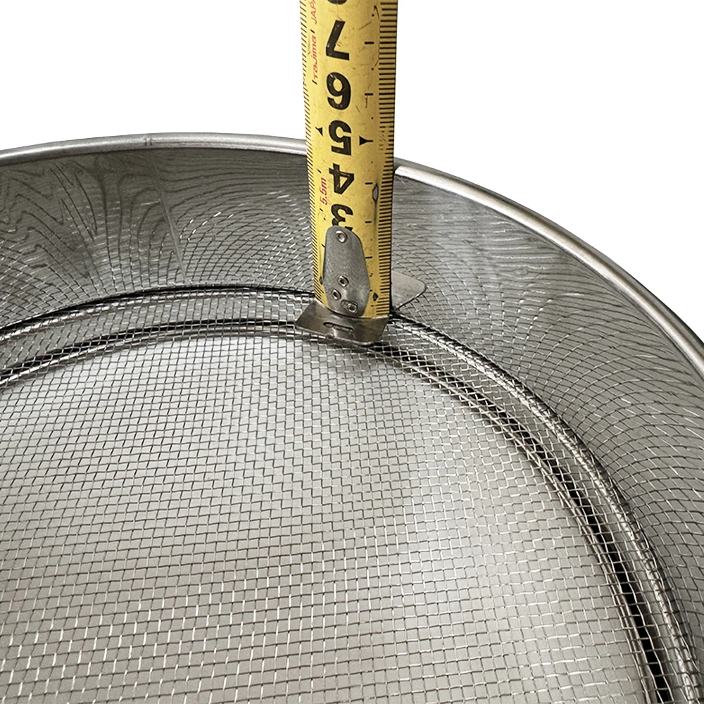 High Quality 304 Stainless Steel Sieve Miniature Industrial Wire Mesh Basket Compact Metal Basket