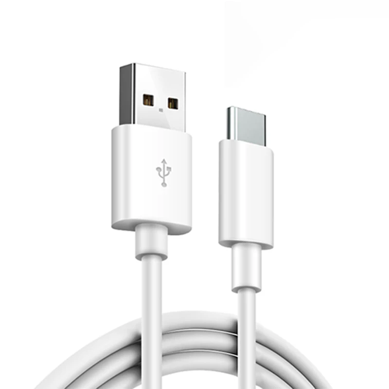 
shenzhen usb Charging+data transfer 2725 White TPE USB A TO type c Data Charger 3A Fast Charging The transmission Cable 