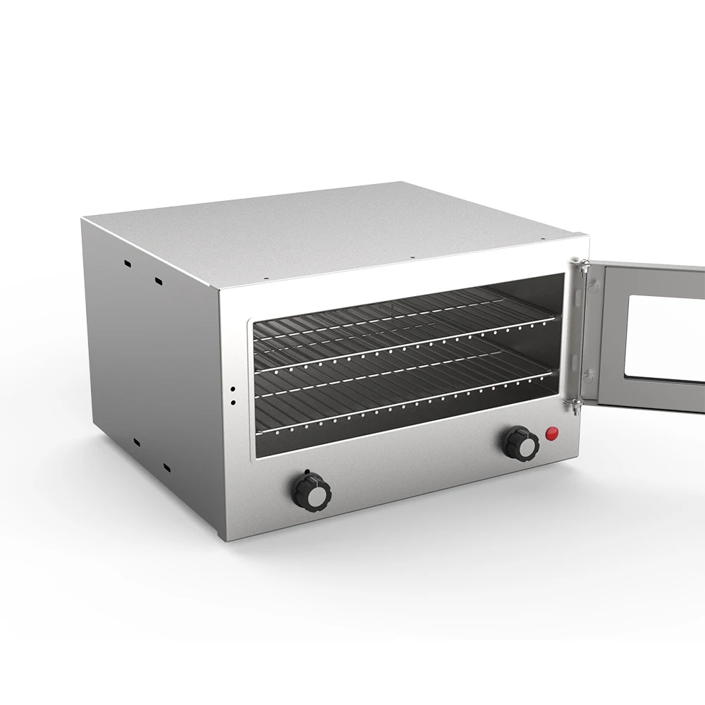 Newest design stainless steel travel pizza cake bake oven for car truck RV 12V electric oven