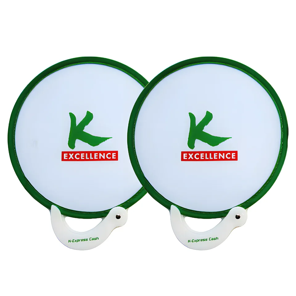 Advertising Promotional Hot Sale Hand Fan Handle Sticks Custom Printed Logo Plastic Hand Fan