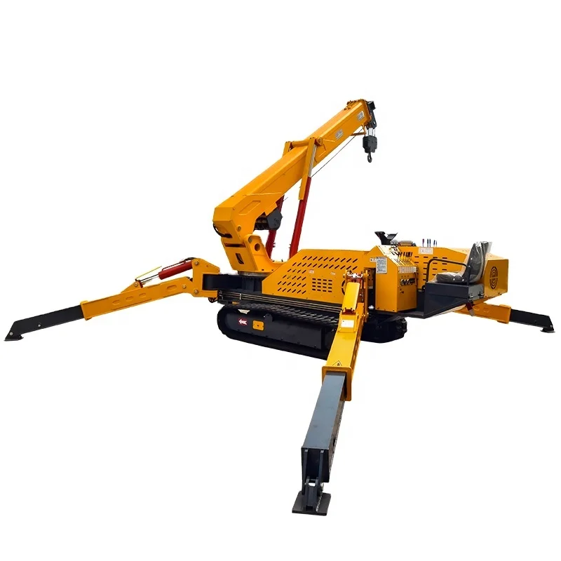 High Quality Portable Lift Crane Remote Control Spider Crane Lifting Crane for Sale