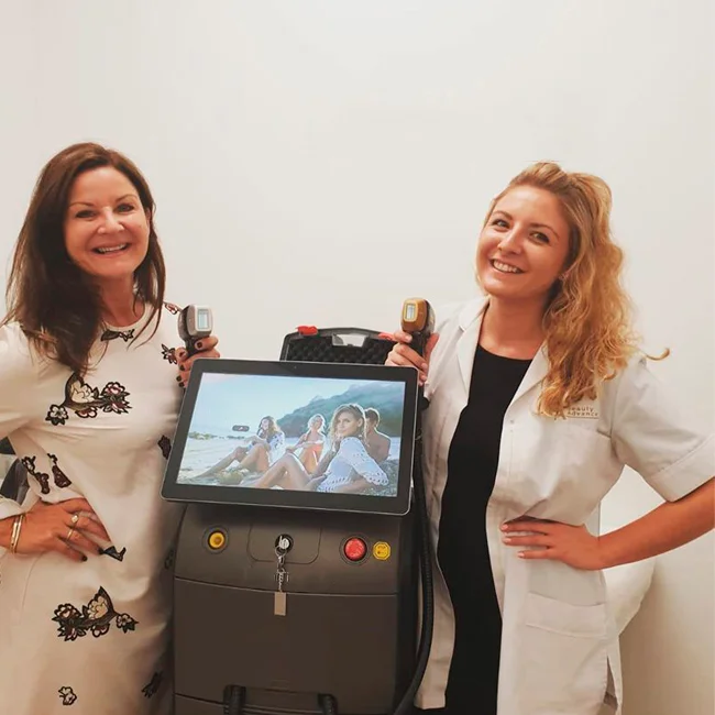 COSMEDPLUS Brand 1200W 2400W Vertical diodenlaser depiladora laser lightsheer diode laser hair removal