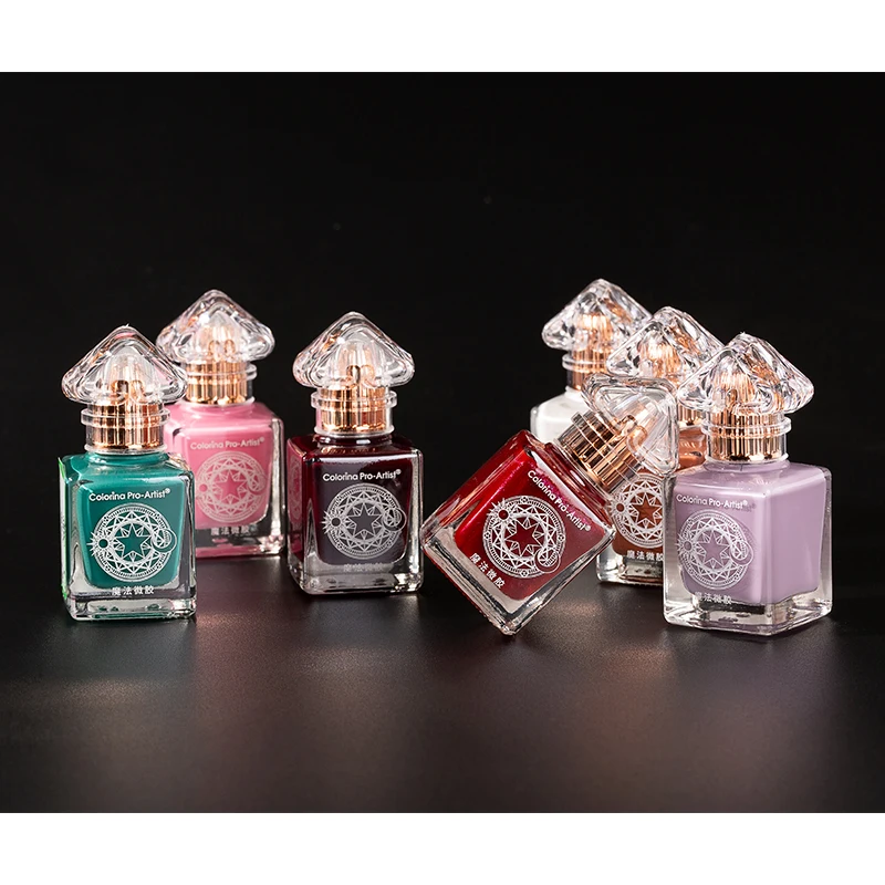 Customized private label cosmetics nail polish water based oil base air dry matte metallic mirror effect nail polish