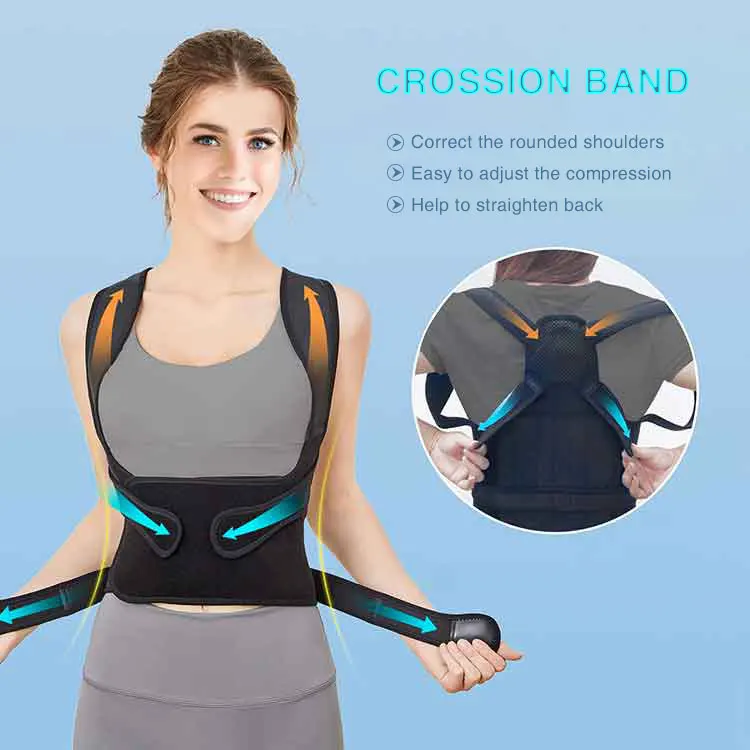 New style high quality Back Brace For Men And Woman Posture Corrective Brace Shoulder Back Corrector Support