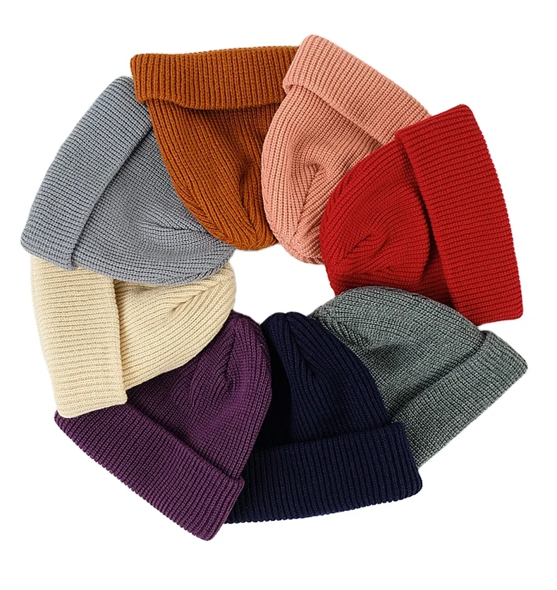 
Wholesale Unisex Workout Winter Hats Sports Ski Hat Knitting Hat 