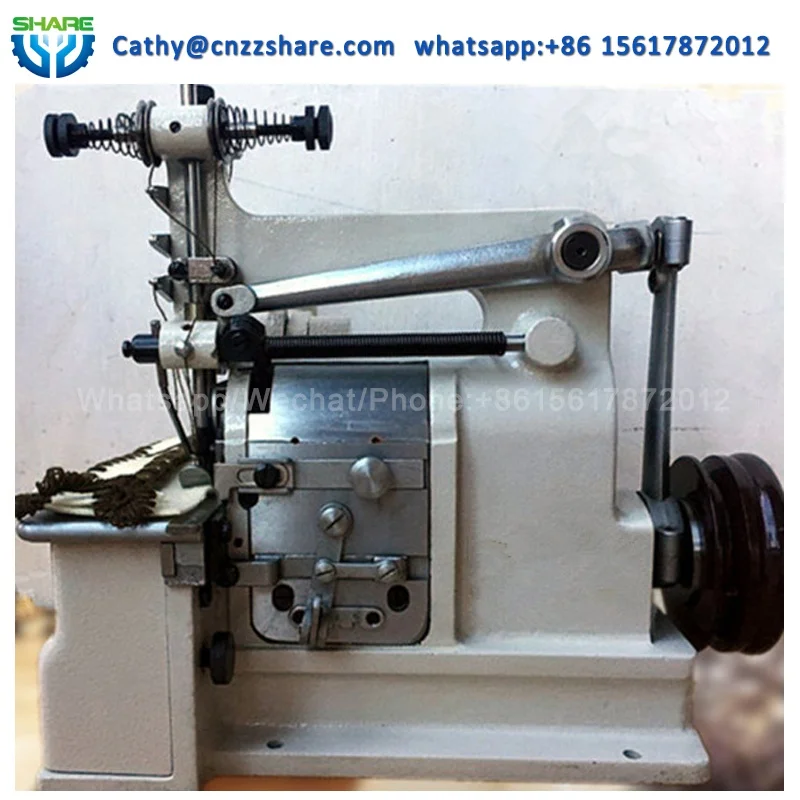 Shell Single Needle Lock Stitch Overedging Sewing Machine