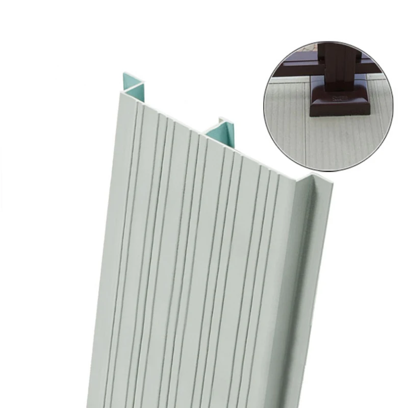 co extrusion fireproof  Aluminum Plank Flooring with customized service