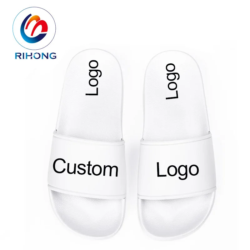 2024 Promotion Summer Slipper Durable Quality 3d logo Footwear Black Bottom Designer Custom Oem Slide Sandal
