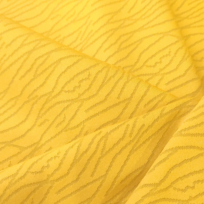 Nylon Spandex Knitted Yarn Dyed Jacquard Tracksuit Fabric for Sportswear Activewear T-shirt Uniform