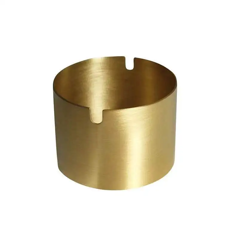 Pure copper antique brass nordic ashtray