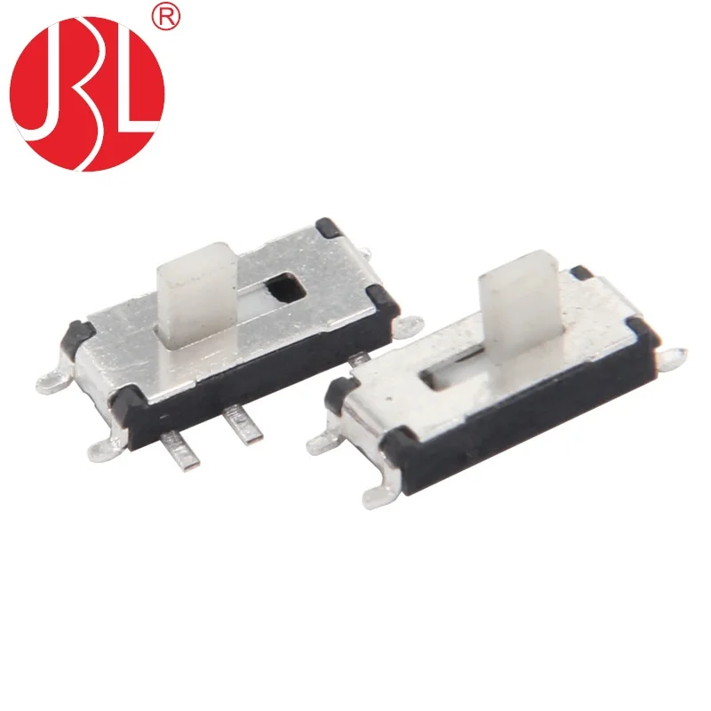 Мини-ползунковый переключатель SPDT MS-12C02 1P2T вертикальный типа SMT smd micro ползунковый постоянного тока 12V 0.5A max 10000 циклов срок службы