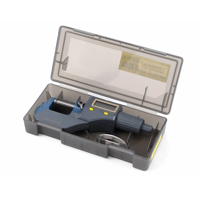 0-25mm 0.001mm high quality electronic outside micrometer digital micrometer with big screen