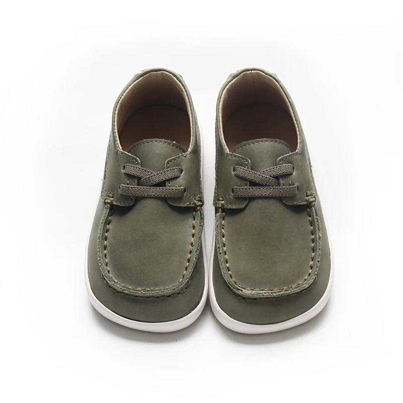 BEIBEIHAPPY 2024 New Style Barefoot Wide Toe  Shoes Leather Walking Fitness Minimalist Wide Toe Ergonomic Casual Shoes