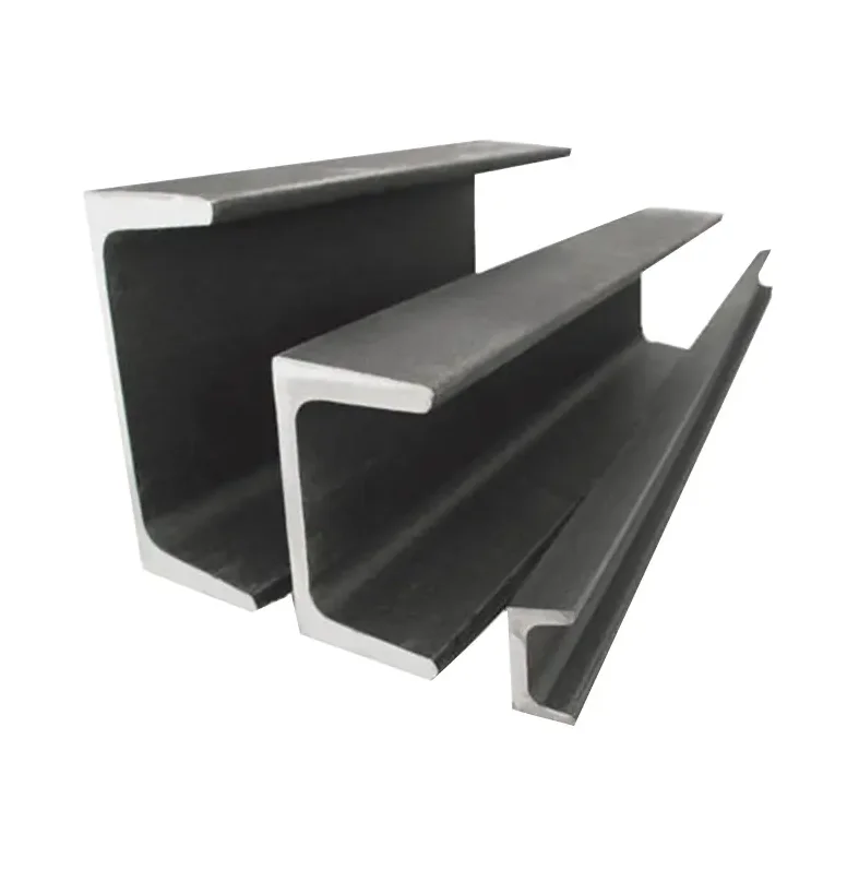 Carbon steel c channel 150x75x5.5mm 12 inch 12 kg black u channel steel for building structure q235b q345b