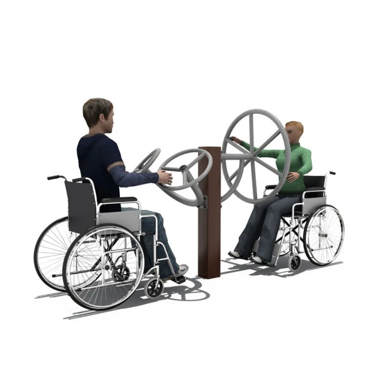 Disabled Outdoor Fitness Gym Equipment Machine Amusement Park Exercise Fitness Equipment for Wholesale