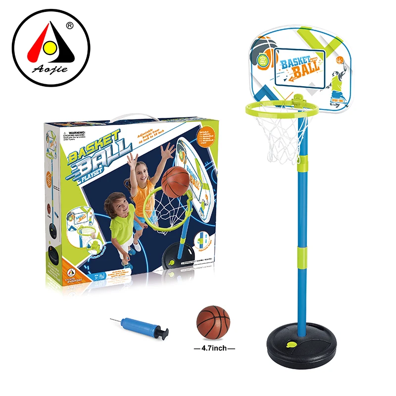 
ICTI factory high quality basketball stand play set sport toys for kids 
