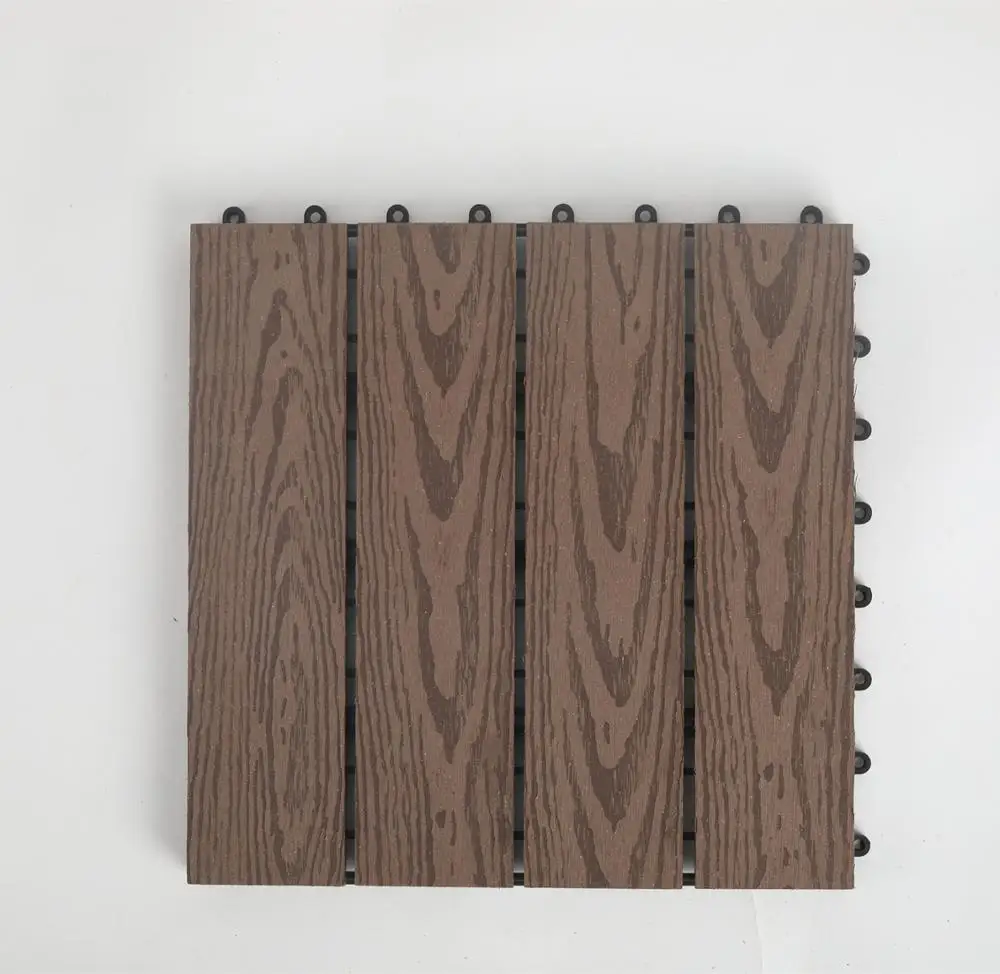 
Weather Resistant WPC decking for Outdoor Garden Floor Covering 