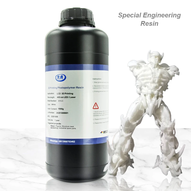 Photopolymer Liquid UV Curing 4K Large Machine Resin Try Directing 3D Printer Resin