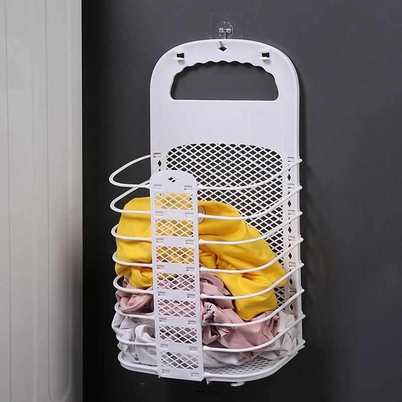 Dirty Clothes Basket Laundry Hamper Bin Foldable Plastic Woven Cotton Collapsible Large Small Decorative Organizer Mesh