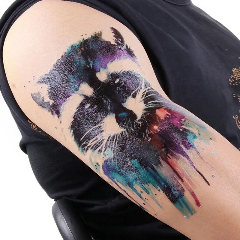 Wholesaler Sexy Full Arm Temporary Tattoo Stickers Pantyhose Tattoo