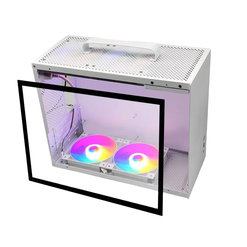 Корпус для офисного компьютера Choiyan белый 120 мм