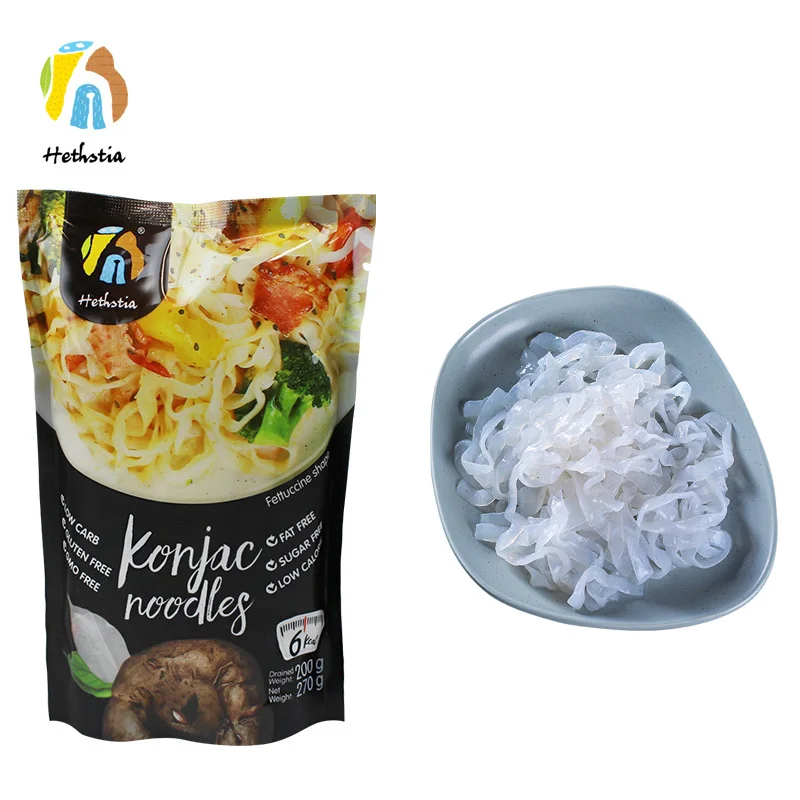  Акция низкоуглеродистая мгновенная лапша konnyaku shirataki konjac феттуccine