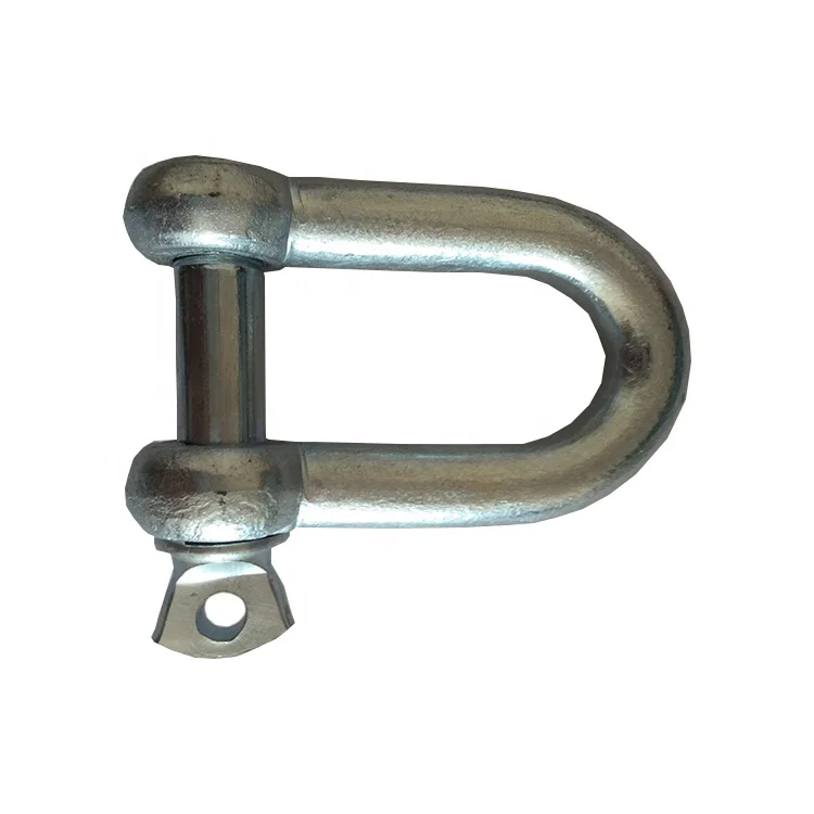 High Quality Rigging Hardware Stainless Steel Dee Shackle European Style Shackle