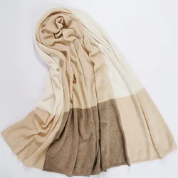 Big plaid throws  cashmere travel wrap knitting 100% cashmere throw