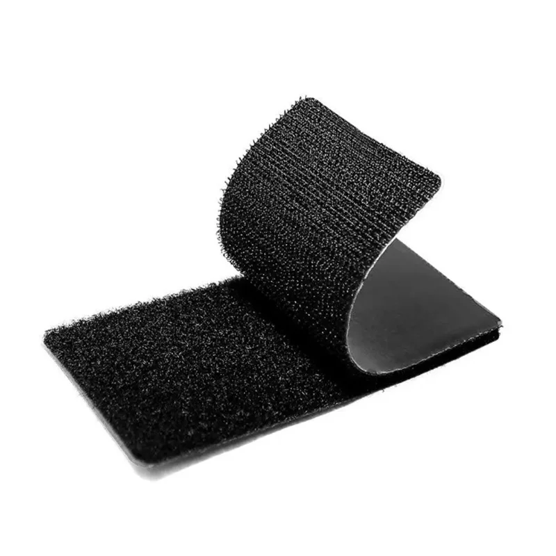 Custom Reusable hook tape  Nylon Hook and Loop Strap Self-Adhesive loop and hook Heat Resistant Velcro for Shoes Bags Garments