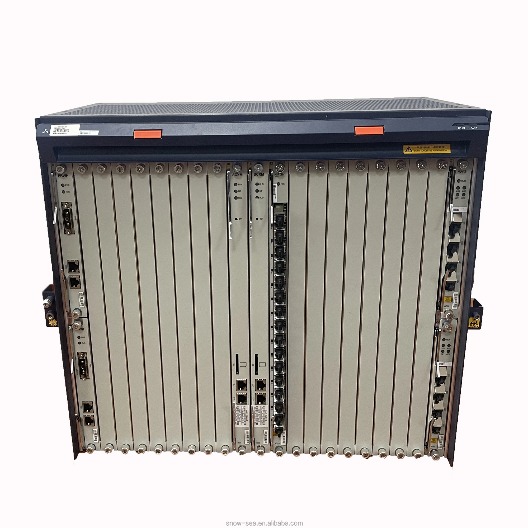 ZTE C300 16 PON Port GPON OLT with 1 Set 16 PON Port Business Card and 16pcs C++ GPON SFP