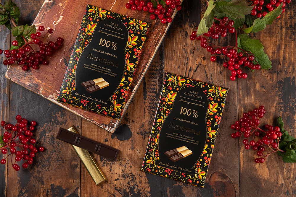 
Bitter chocolate sticks 