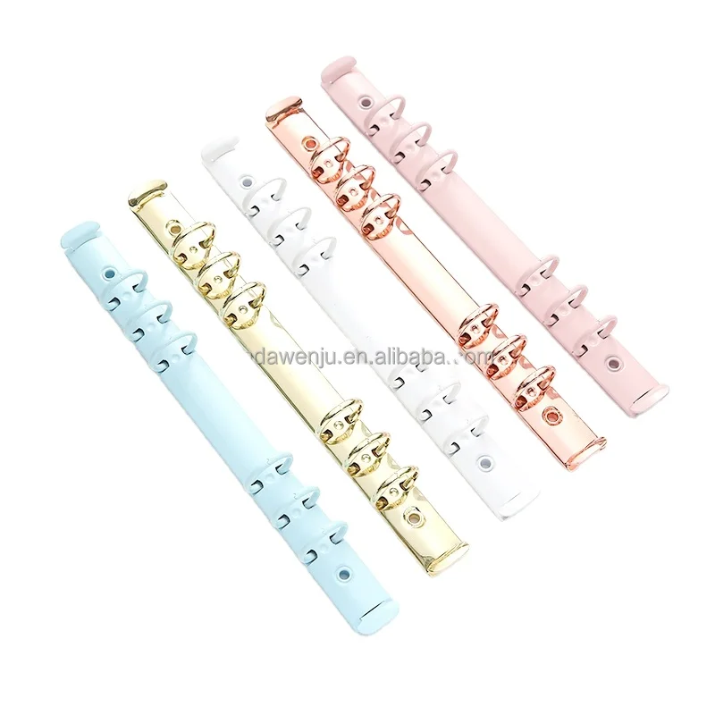 a5 binder metal notebook 6 ring binder mechanism Stationery accessories