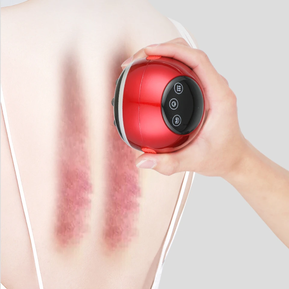 Home Smart Vacuum Gua Sha Scraping Cupping Massager for Shoulder Back and Neck Suction Scraping Vacuum Cupping Massager