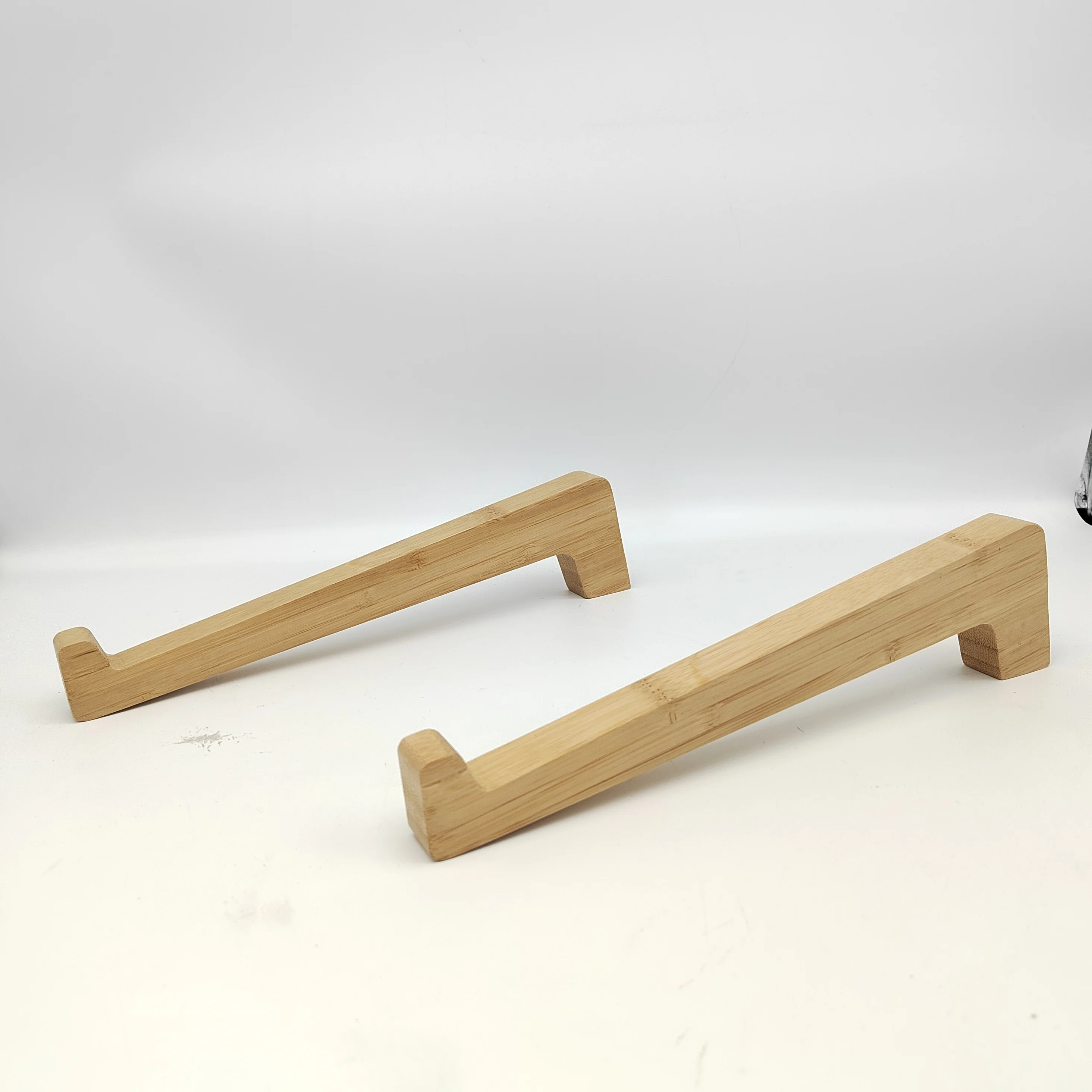 Bamboo portable laptop stand wood computer stand