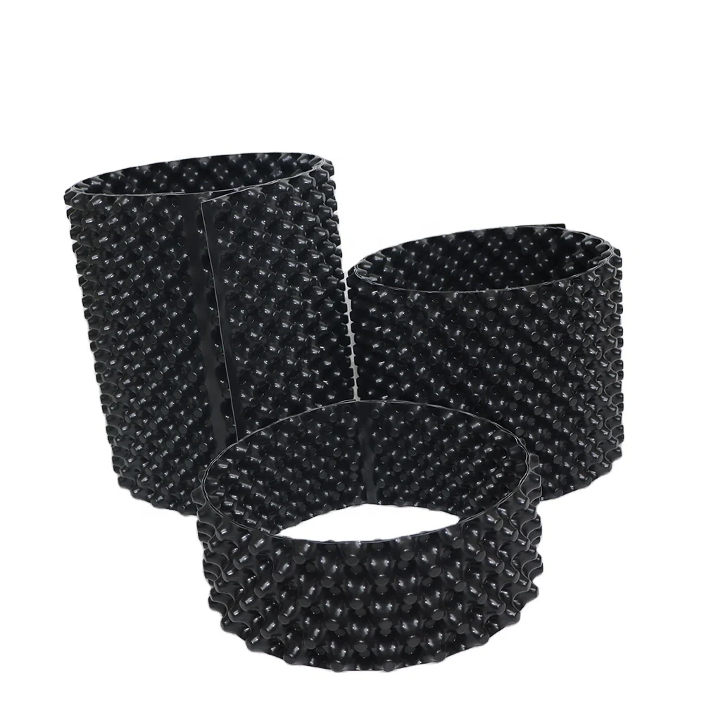 new hot composed fabric geotextile highway subway plastic narrow drain green roof dimple  250KN strip sheet