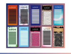 Easy Fan Volume Mink Eyelash Extensions Vendors D L Lc Ld M Hybrid Individual Wholesale Eyelash Extension Supplies