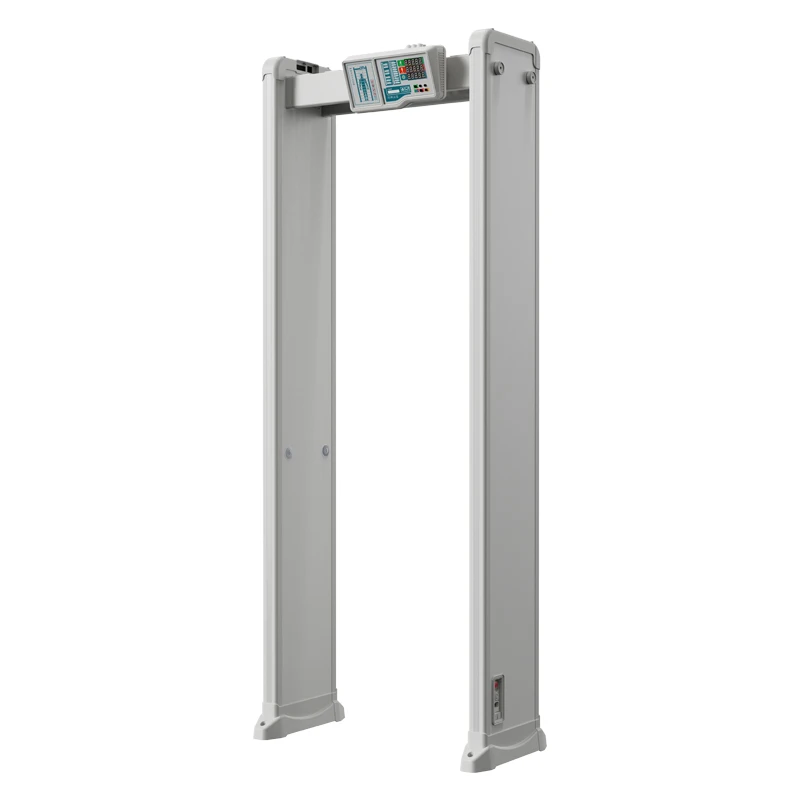 New version security Equipment Arched Metal Detector 6/18 Detecting Zones for walk-through metal detector