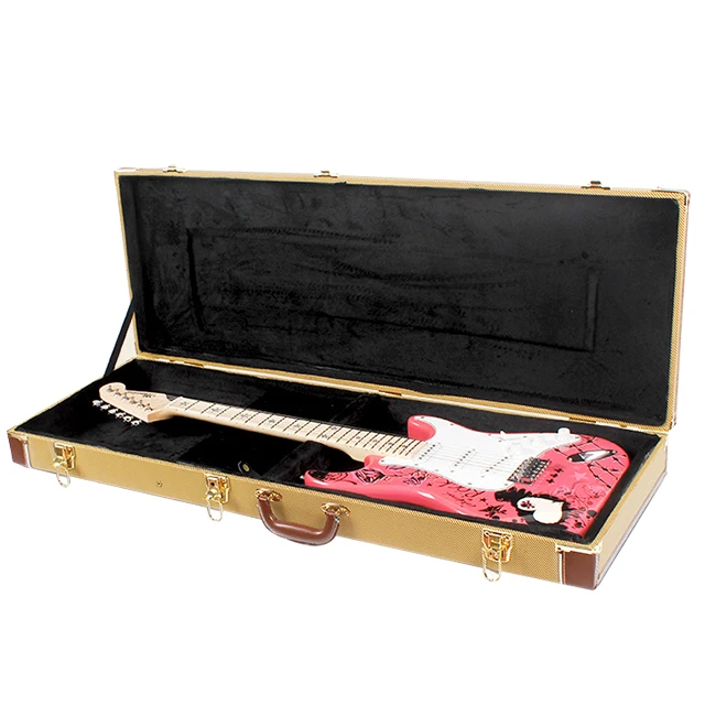 
Wholesale Custom e-lectric guitar bass hard case Special luggage 
